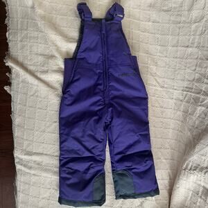 Arctix Overall Snow Ski Water Resistant Zip Bib Suit Pants Pink Toddler 18 m